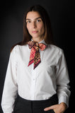 Pomegranate Ribbon Scarf