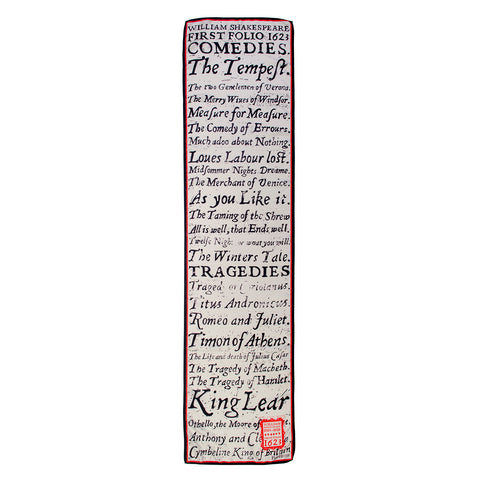 B/W First Folio Scarf