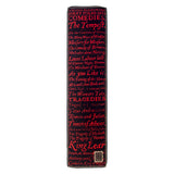 Red First Folio 1623 Scarf